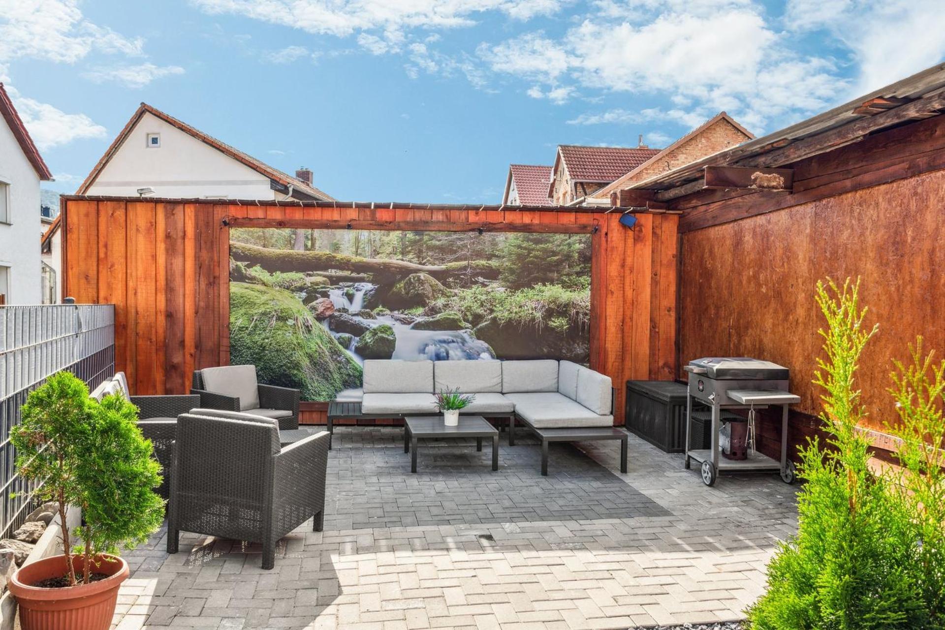 Apartment Harzlounge Center Thale - Grill & Garden Ngoại thất bức ảnh